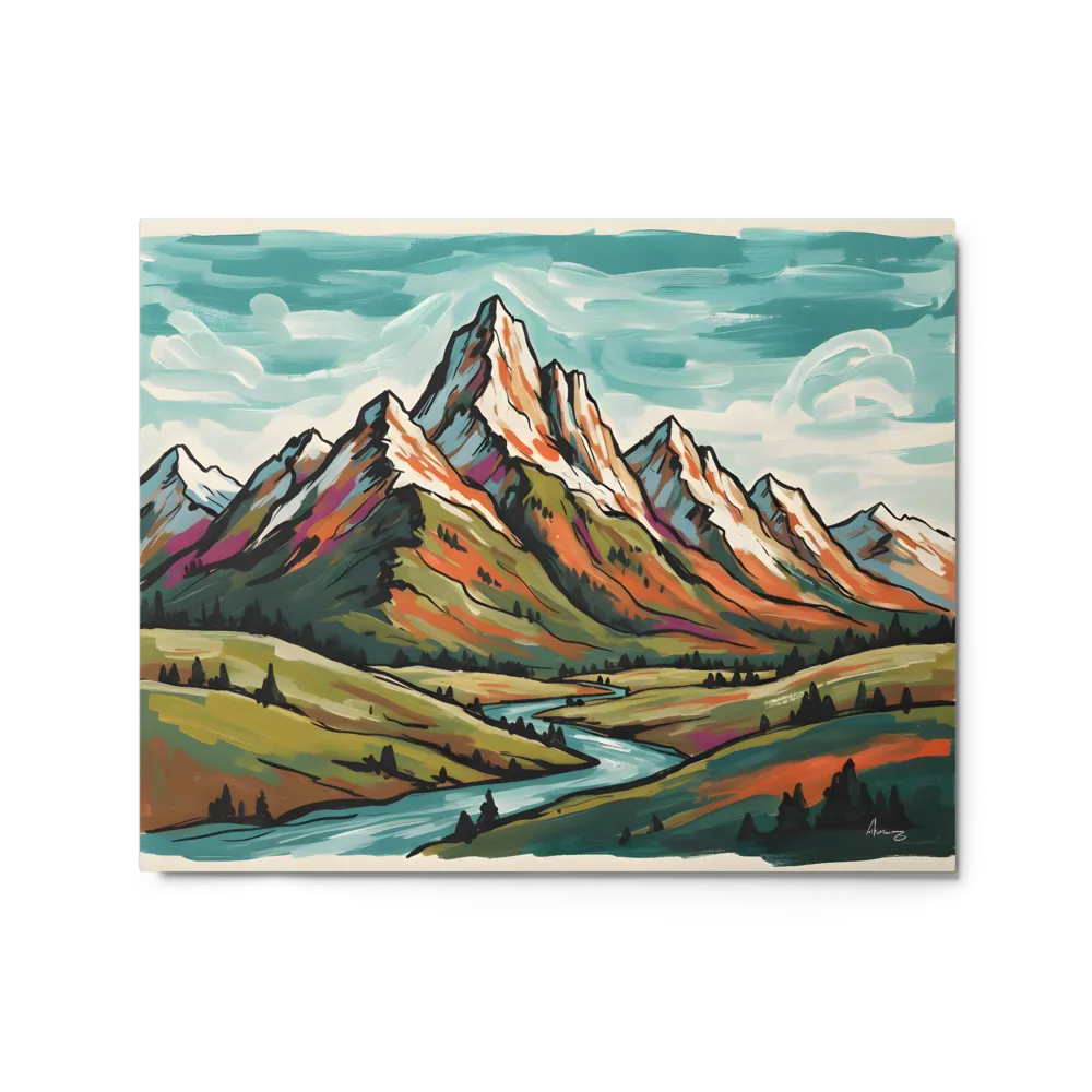 Vibrant Alpine Flow