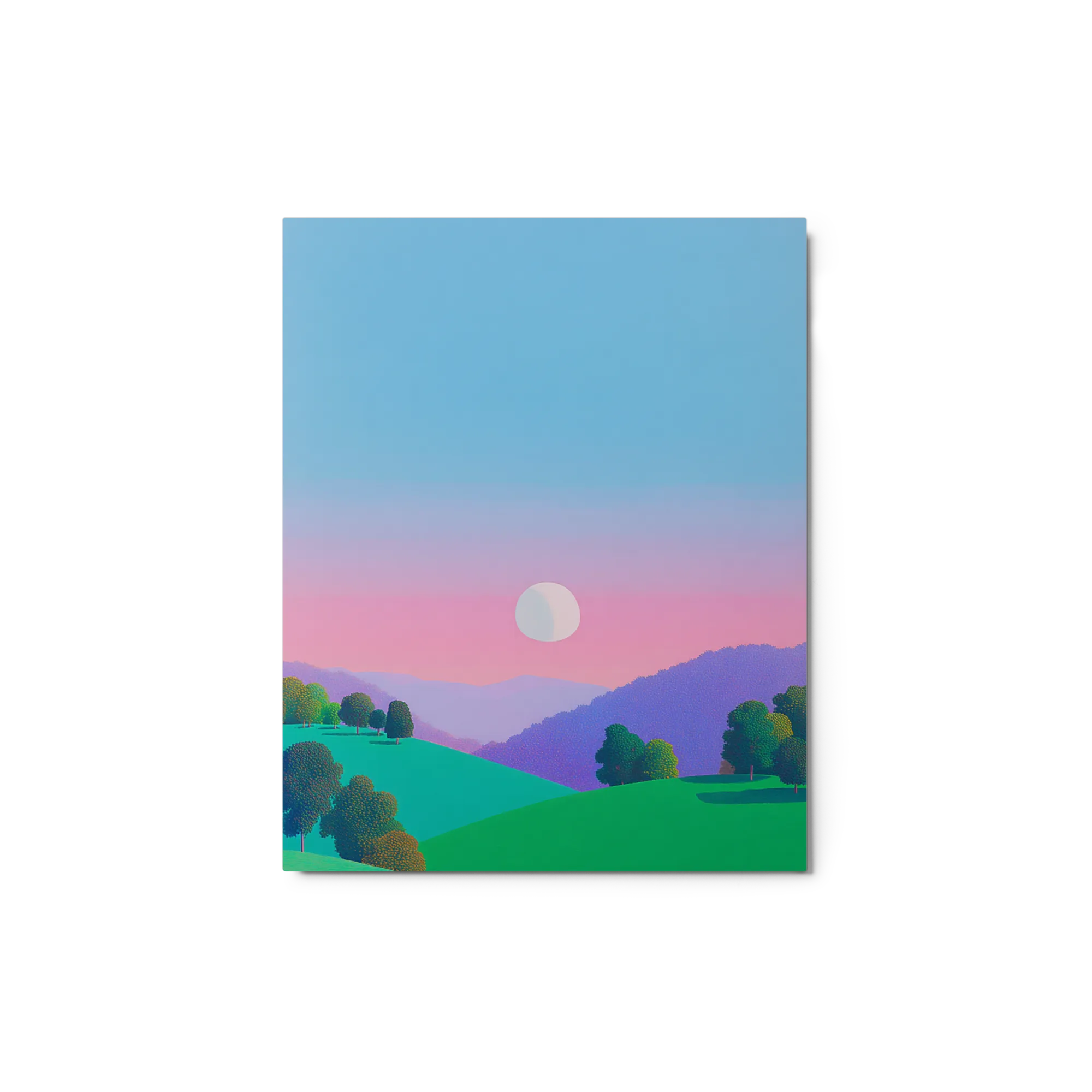 Pastel Hills | Art Print