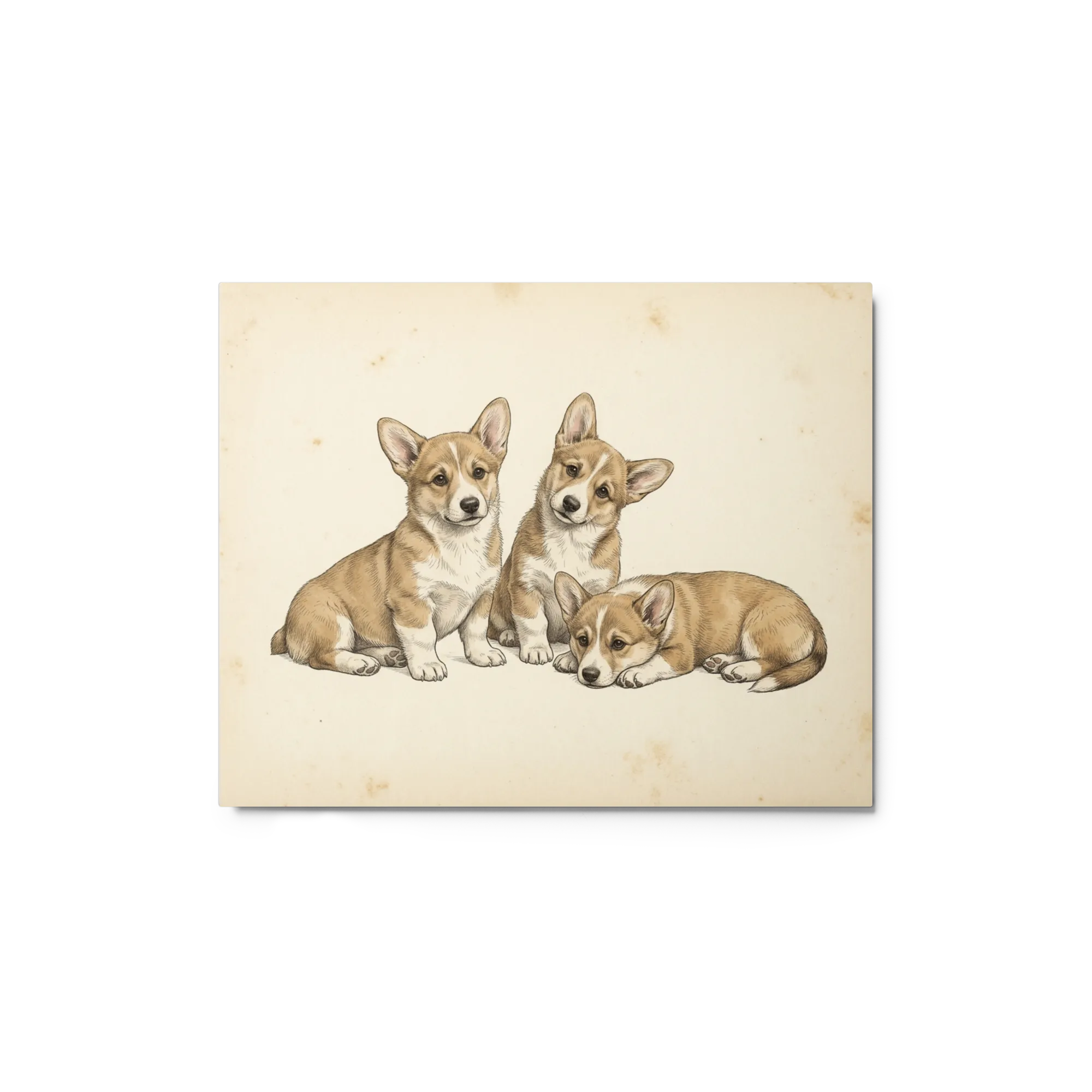 Three Corgi Puppies