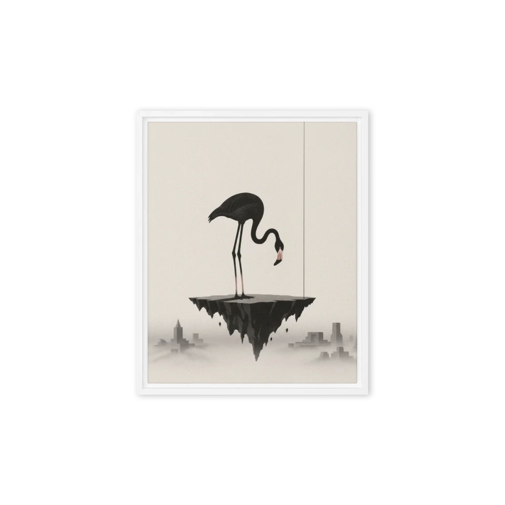 Floating Flamingo