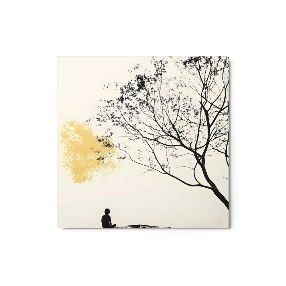 Under the Golden Sentinel 
 Canvas | 30″x 30″