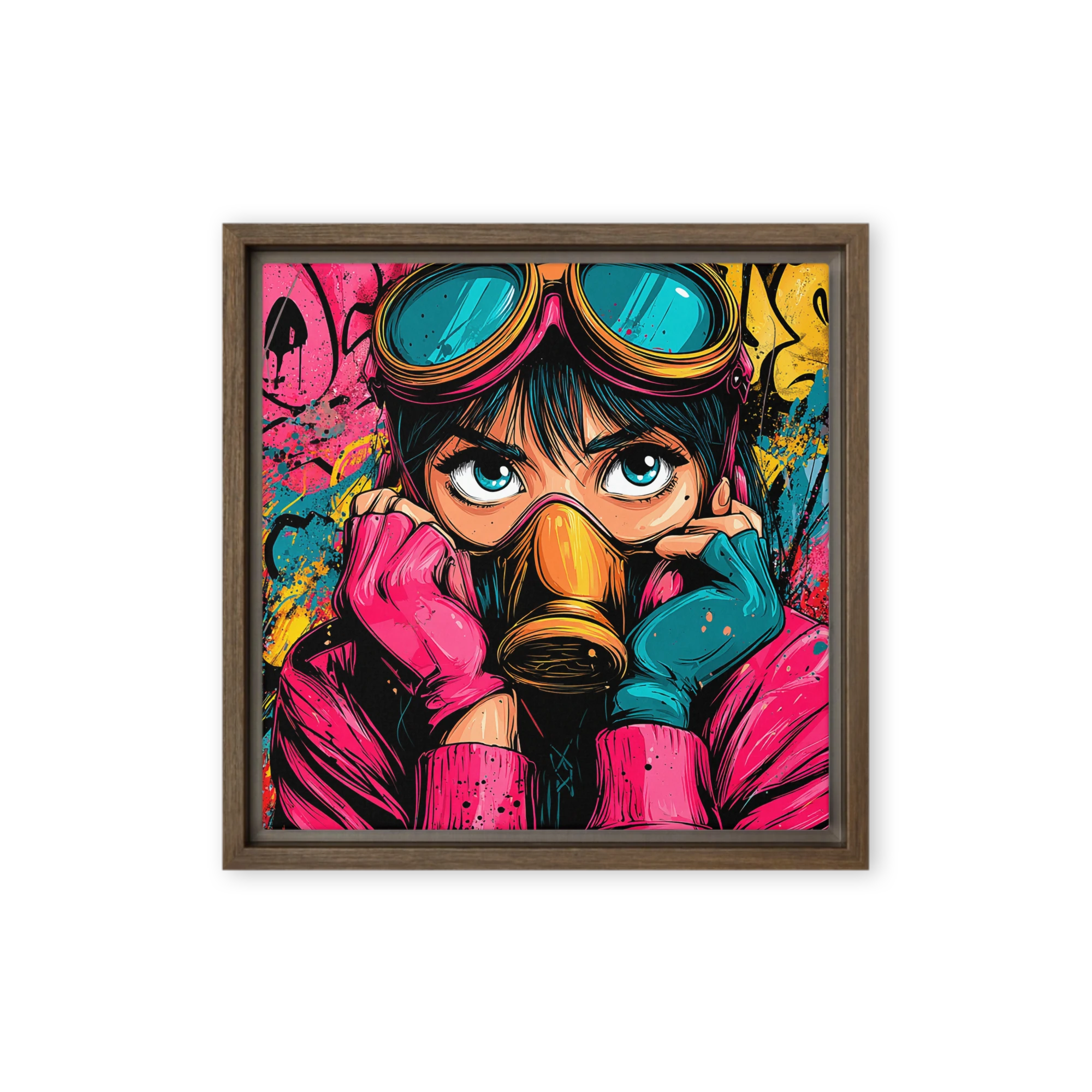 Urban Graffiti Girl