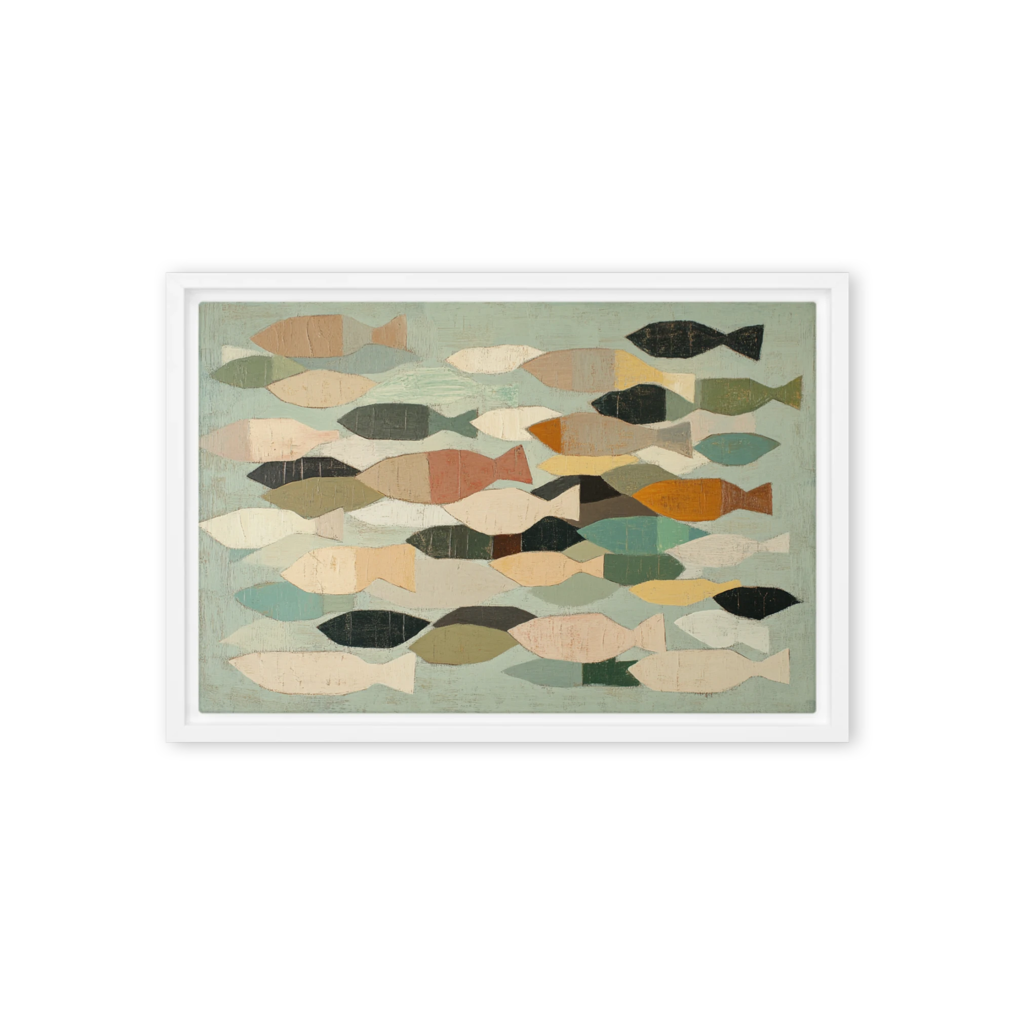 Stylized Fish Pattern