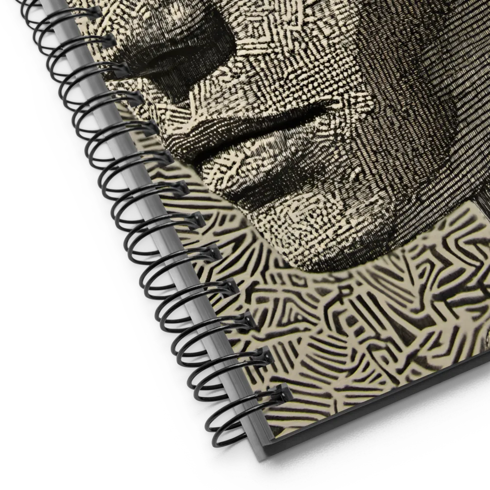 Engraved Portrait 
 Spiral Notebook | 140 pages