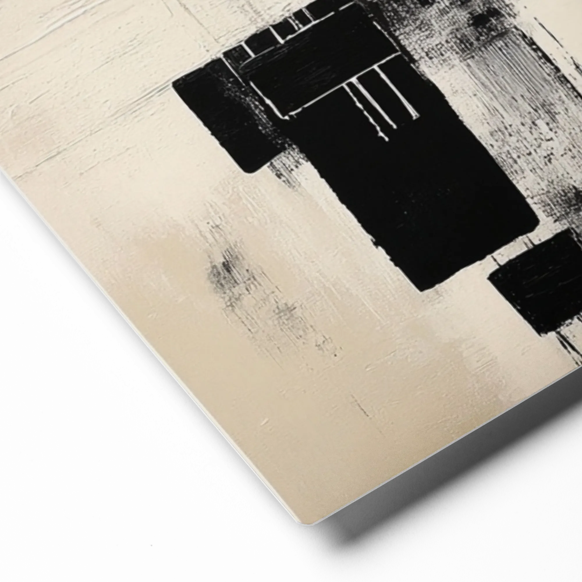 Monochrome Grid Composition | Art Print