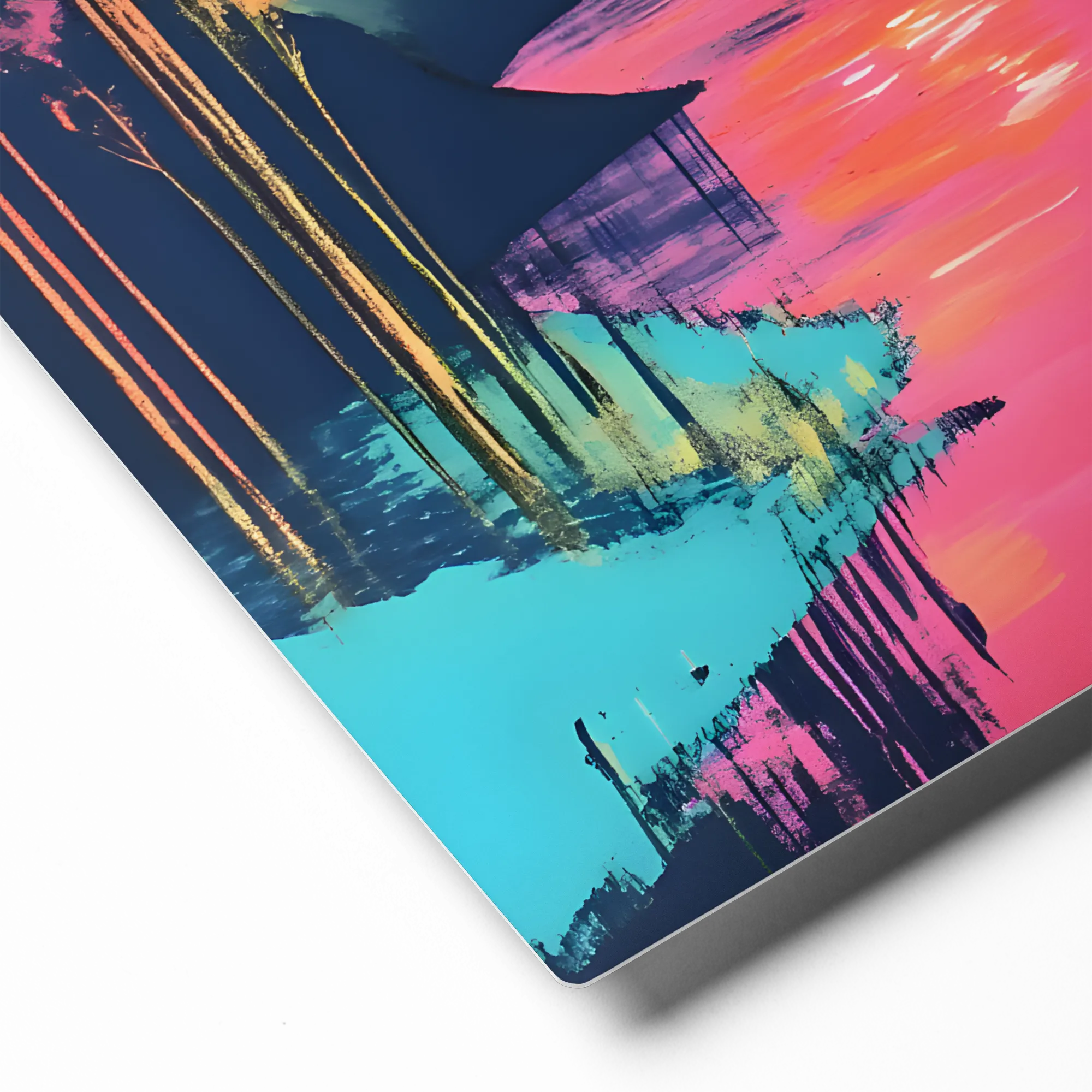 Vibrant River Dreamscape 
 Canvas | 32″x 48″