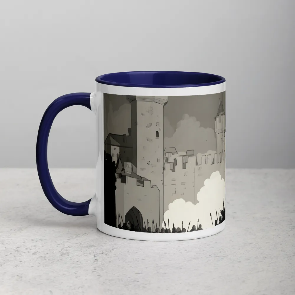 The Siege Gate 
 Mug with Red inside