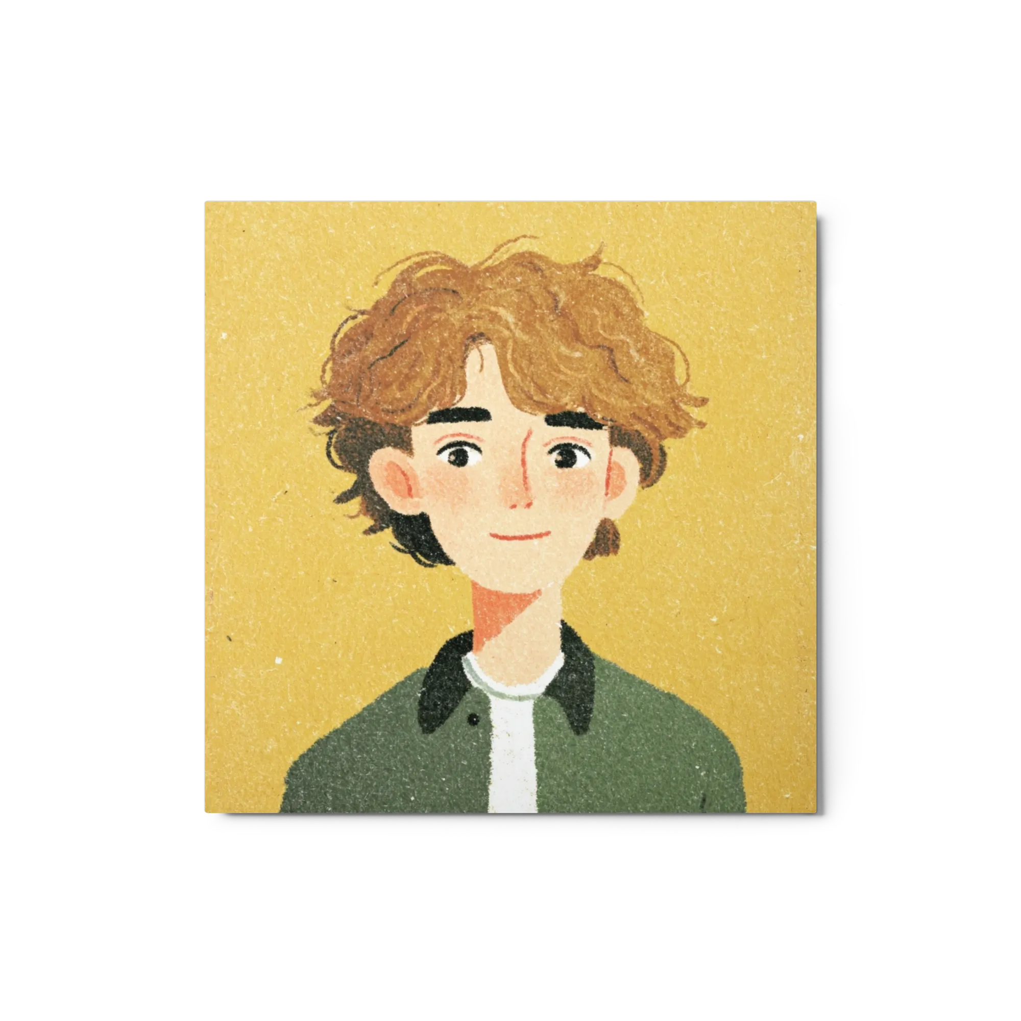 Curly Hair Boy