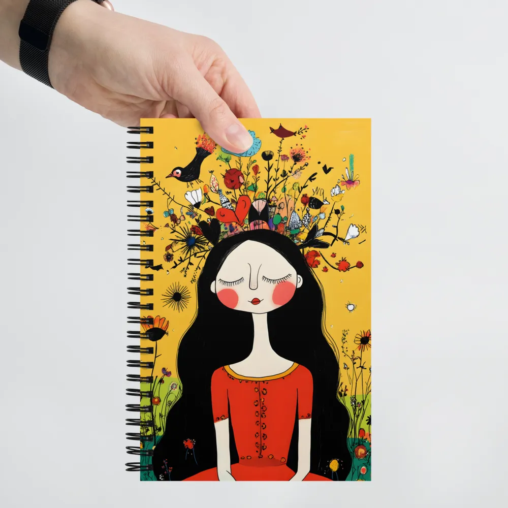 Blooming Mindscape 
 Spiral Notebook | 140 pages