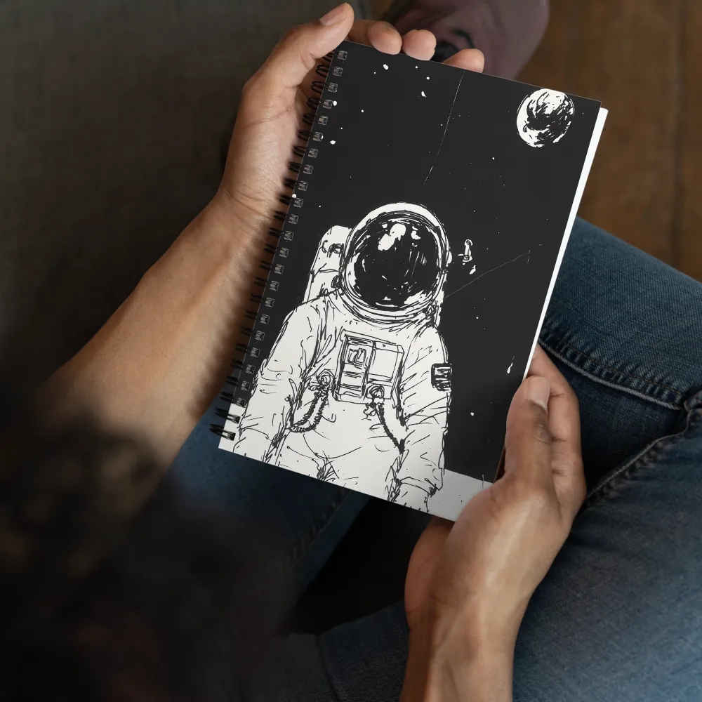 Lunar Watcher 
 Spiral Notebook | 140 pages
