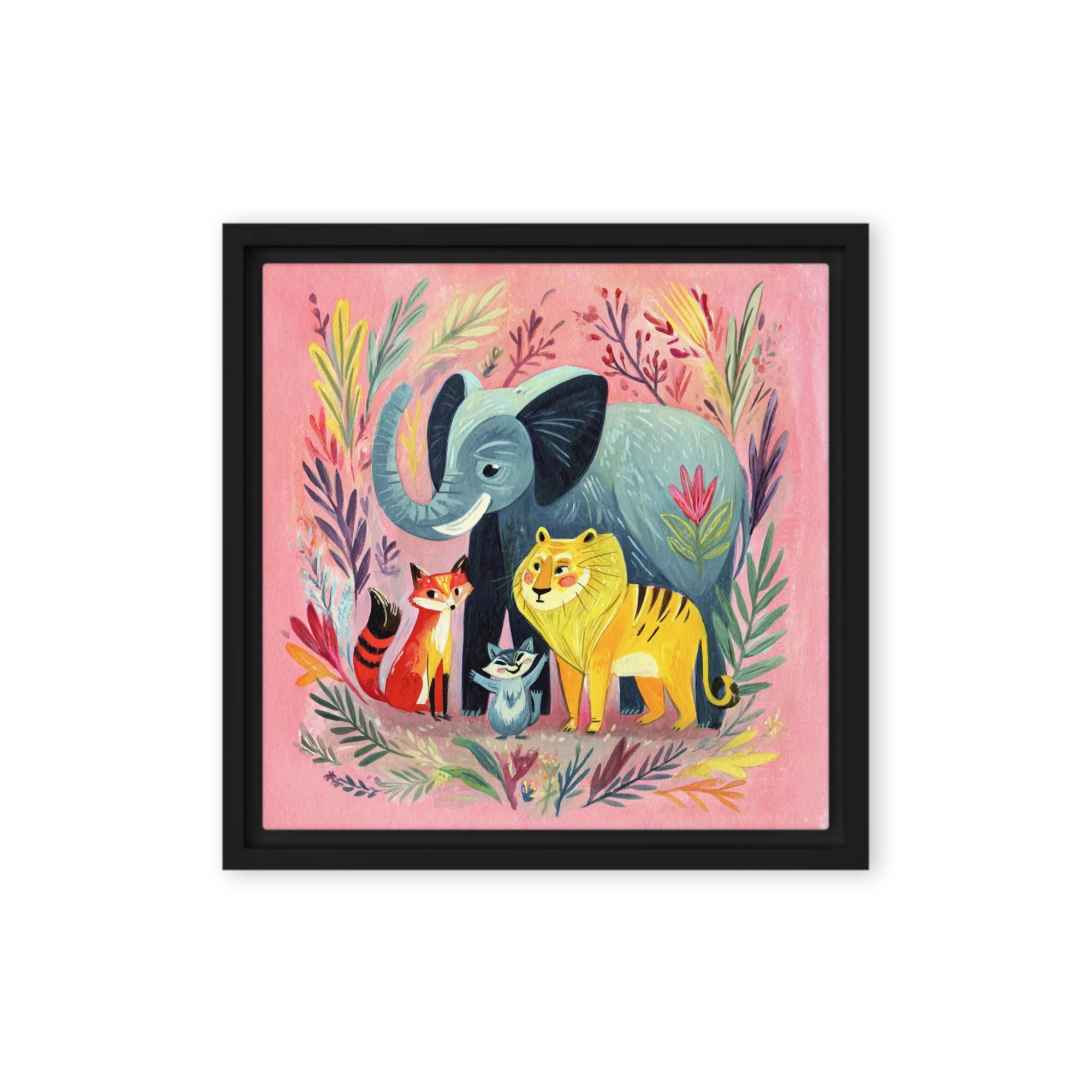 Pink Jungle Friends