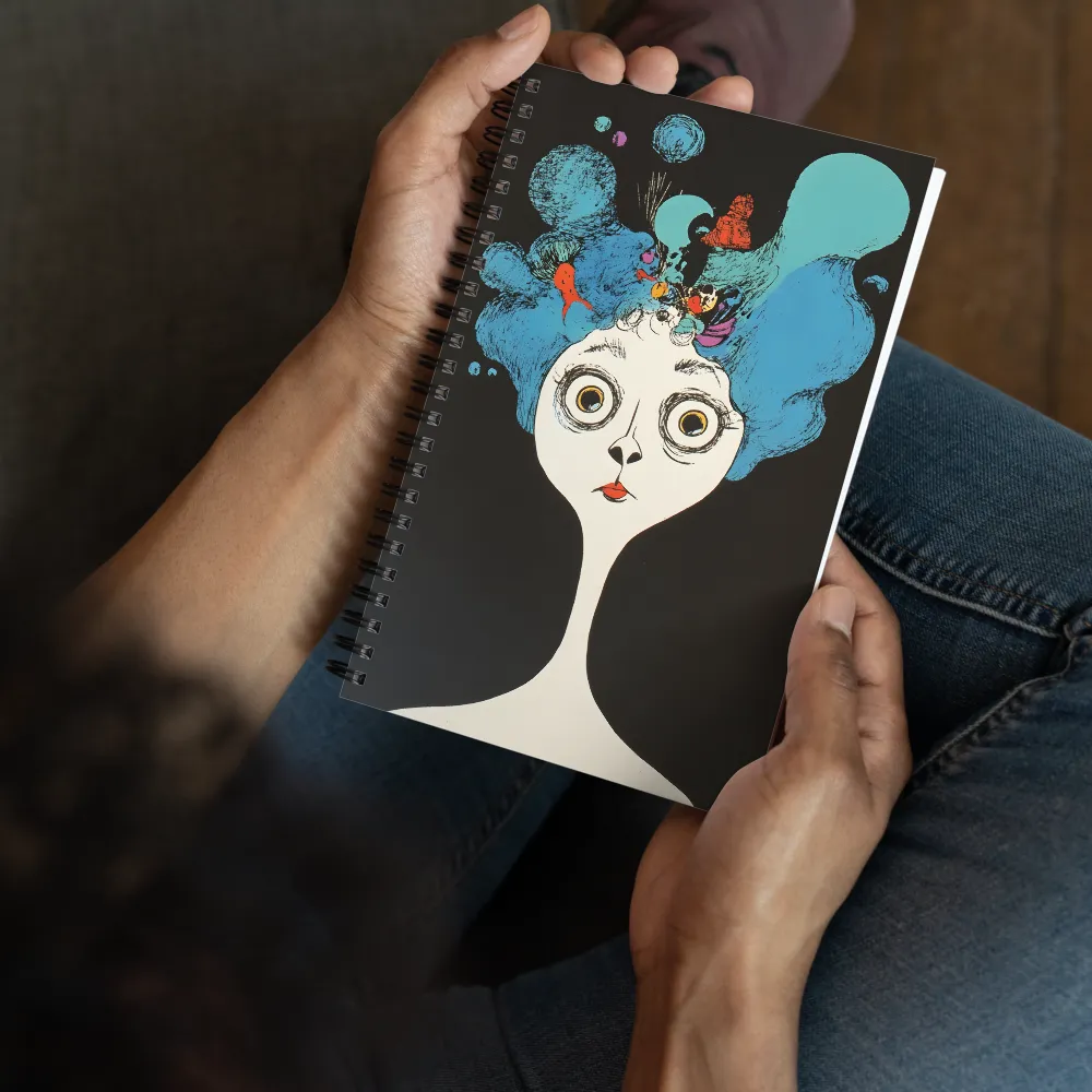 Whimsical Gaze 
 Spiral Notebook | 140 pages