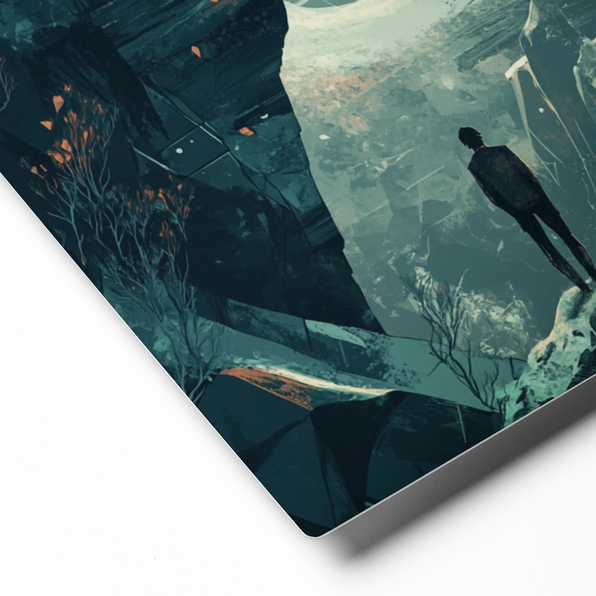 Echoes of the Canyon 
 Poster with Black Frame | 12″x 18″