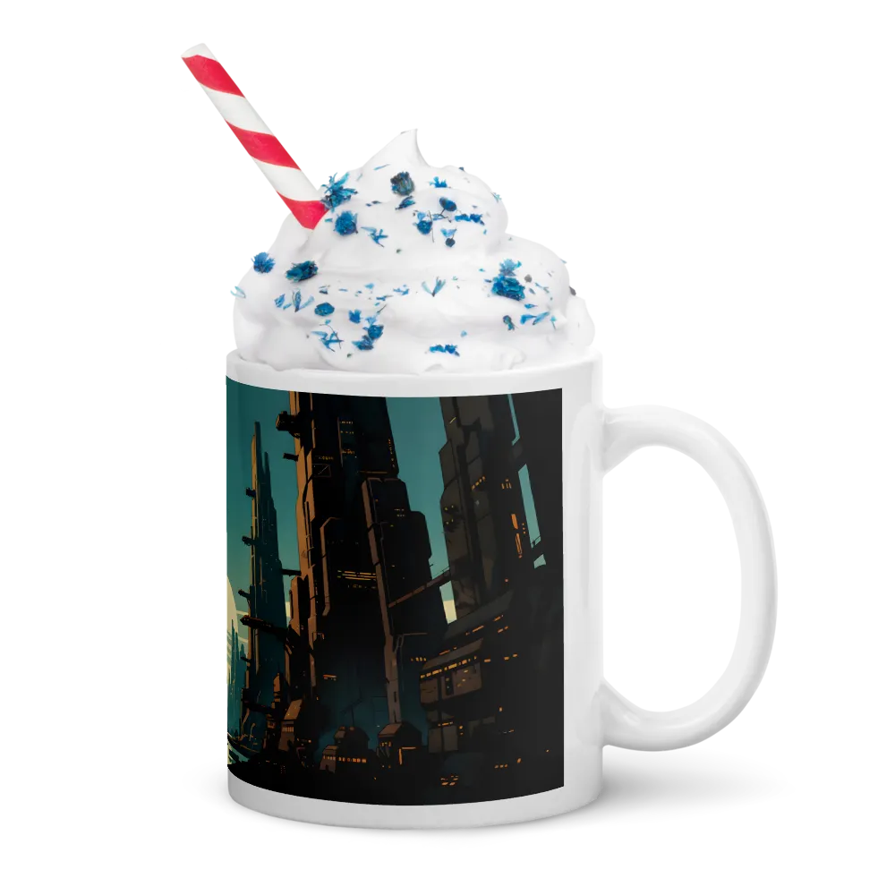 Neo-Canyon City 
 Mug with Red inside | 15 oz