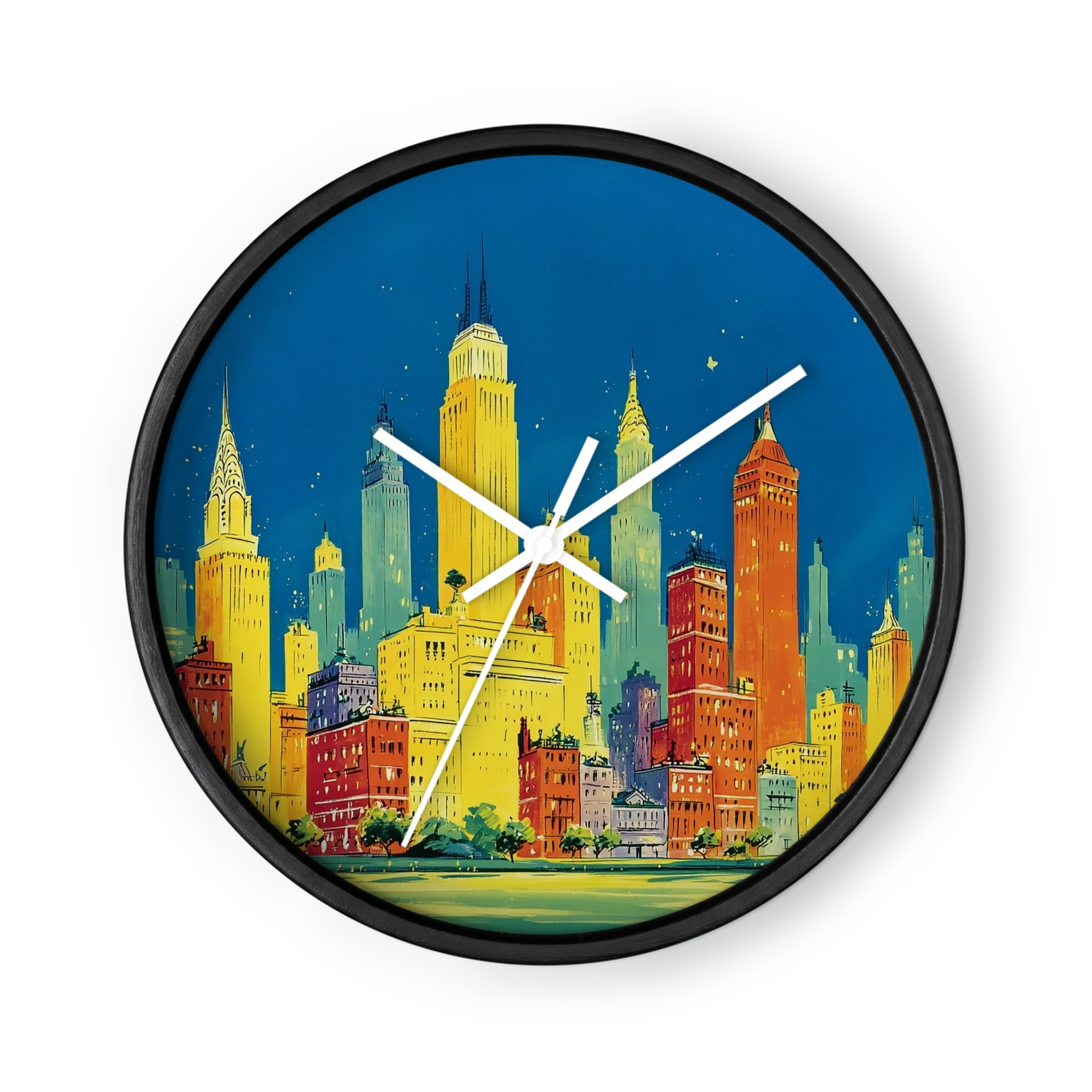 Mid-Century New York Skyline