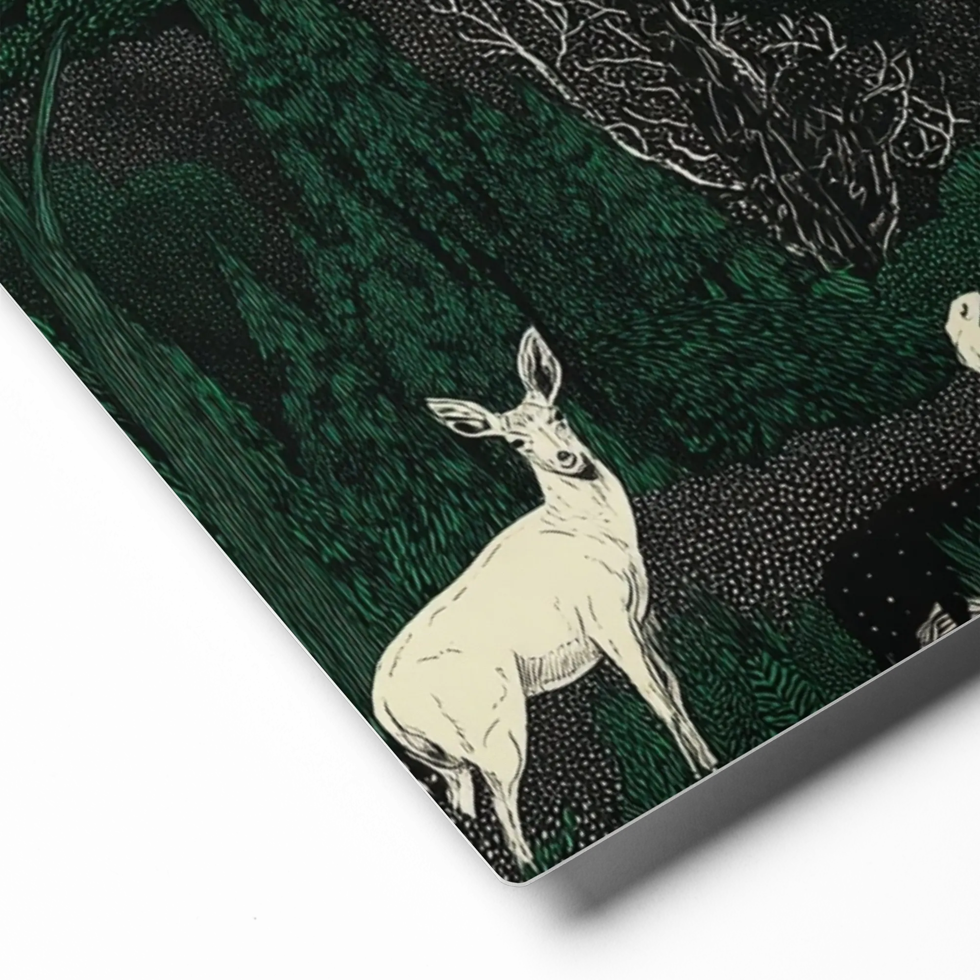 Red Suns and White Deer | Art Print
