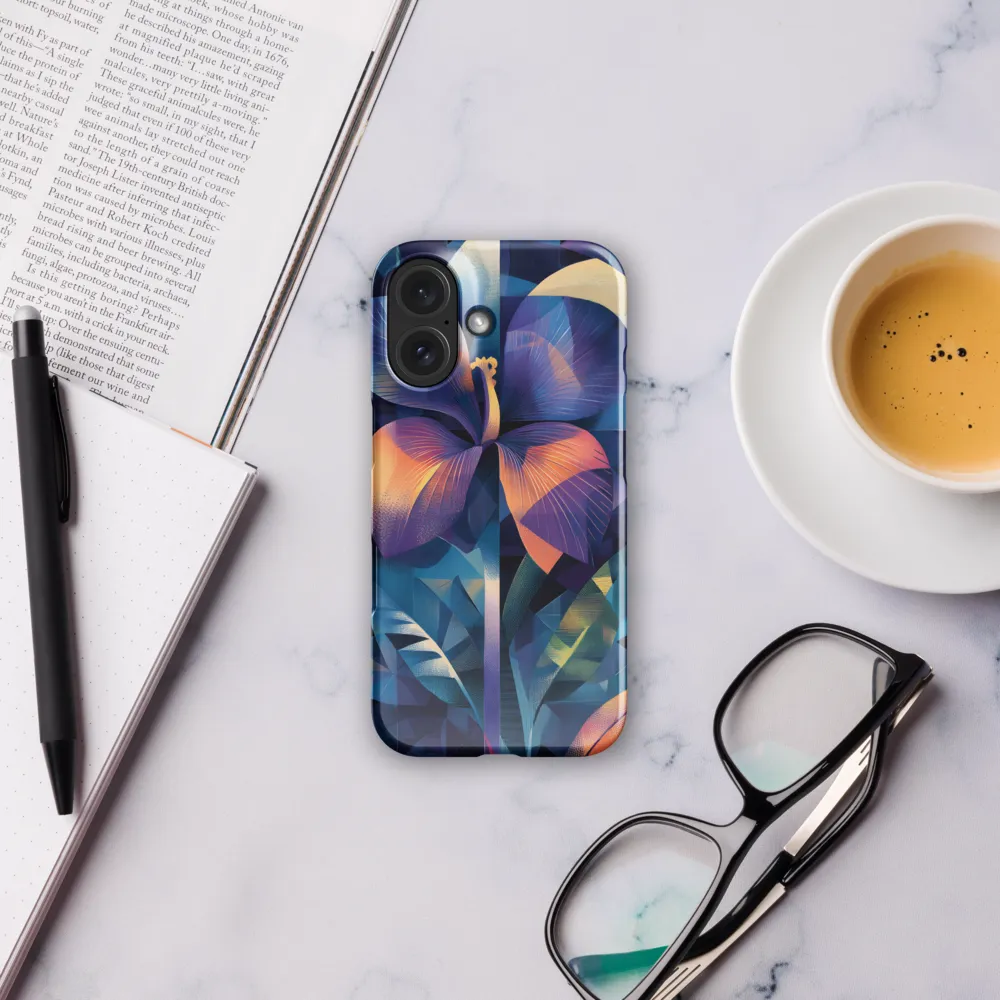 Luminous Geometric Iris 
 iPhone 14 Plus | Tough Case