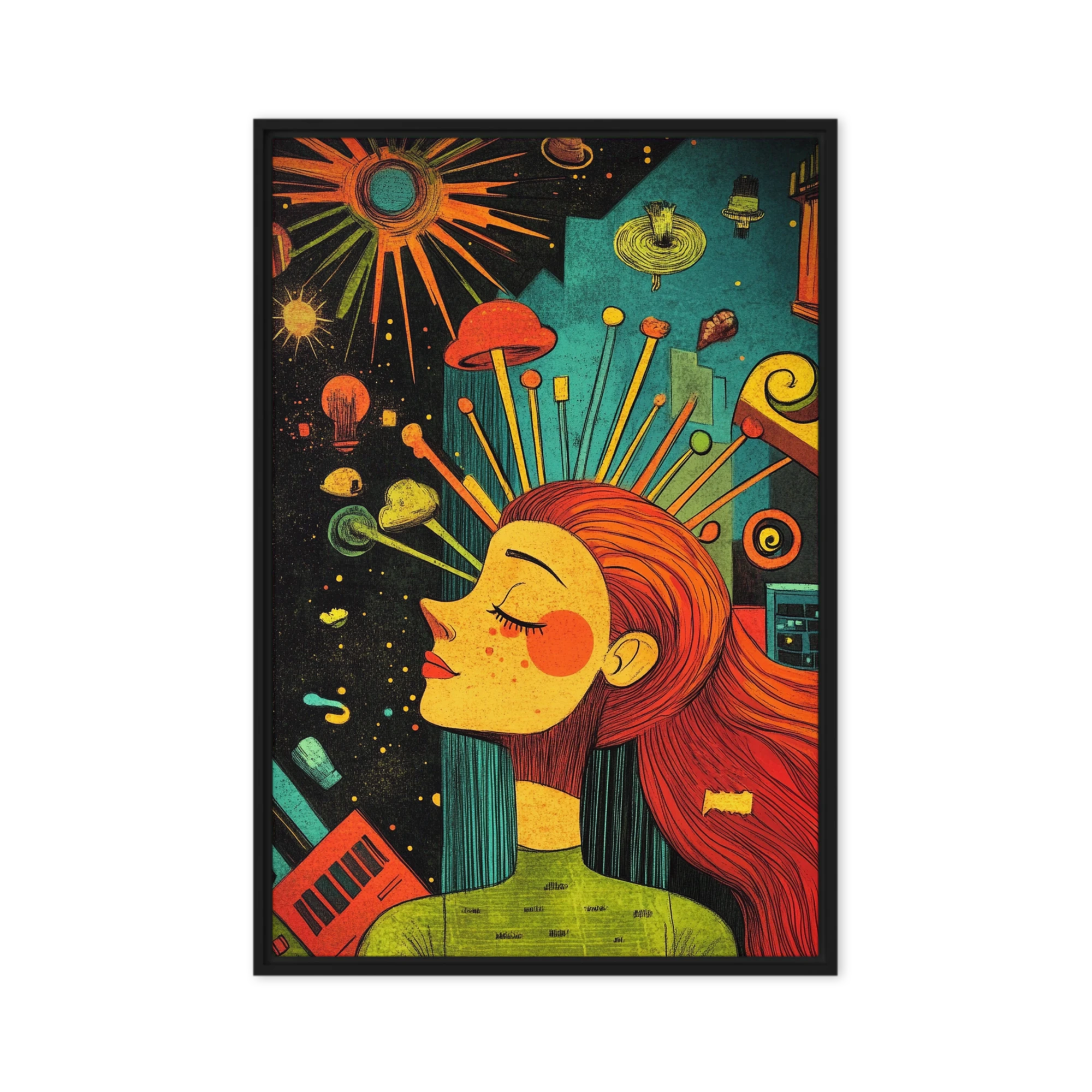 Cosmic Portrait of a Woman