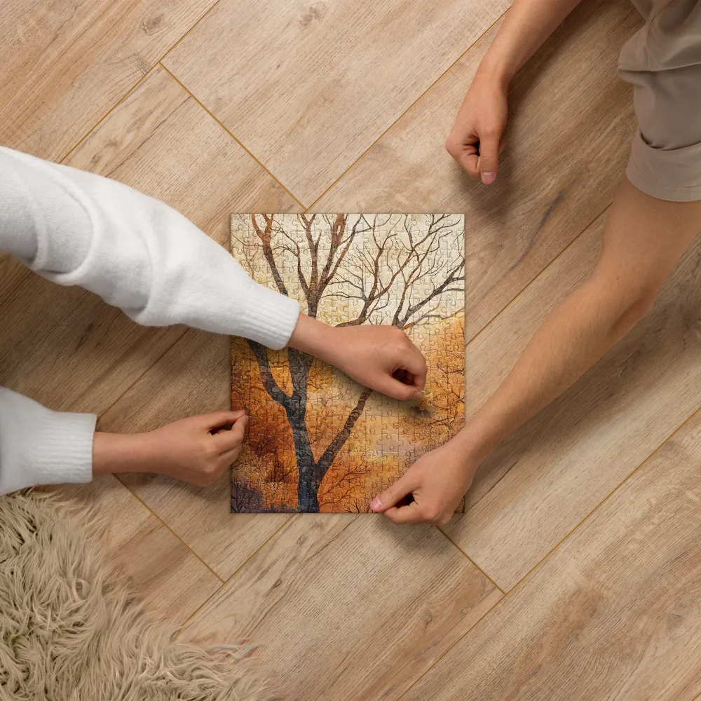 Autumnal Forest Mosaic 
 Jigsaw Puzzle