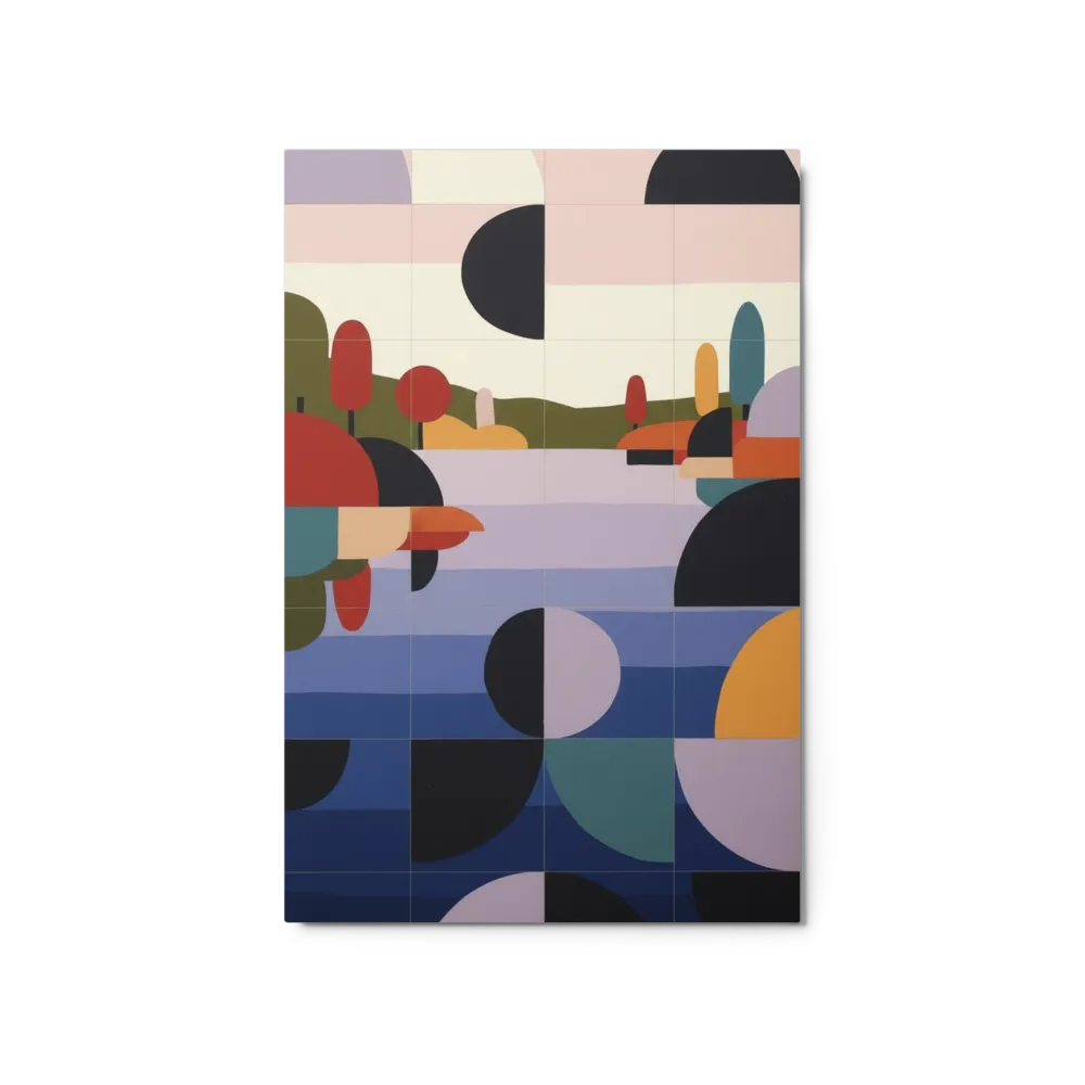 Mosaic Riverbend 
 Canvas | 10″x 20″