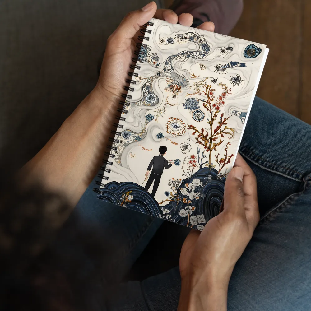 Whispers of the Flow 
 Spiral Notebook | 140 pages