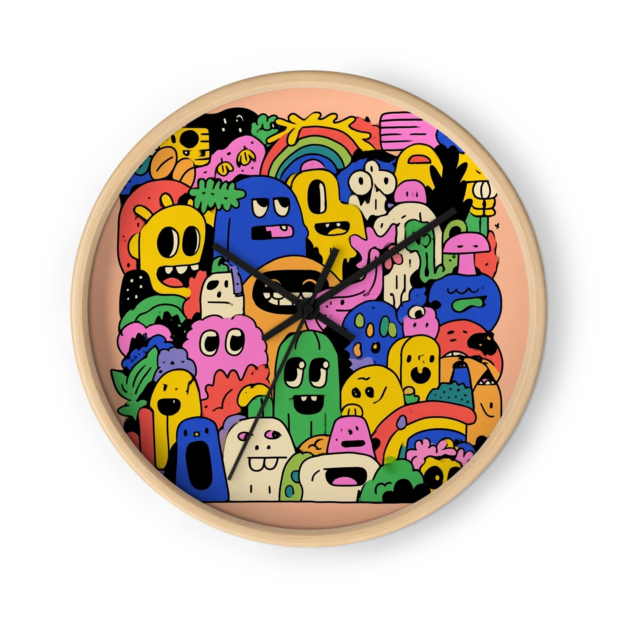 Monster Crowd Doodle