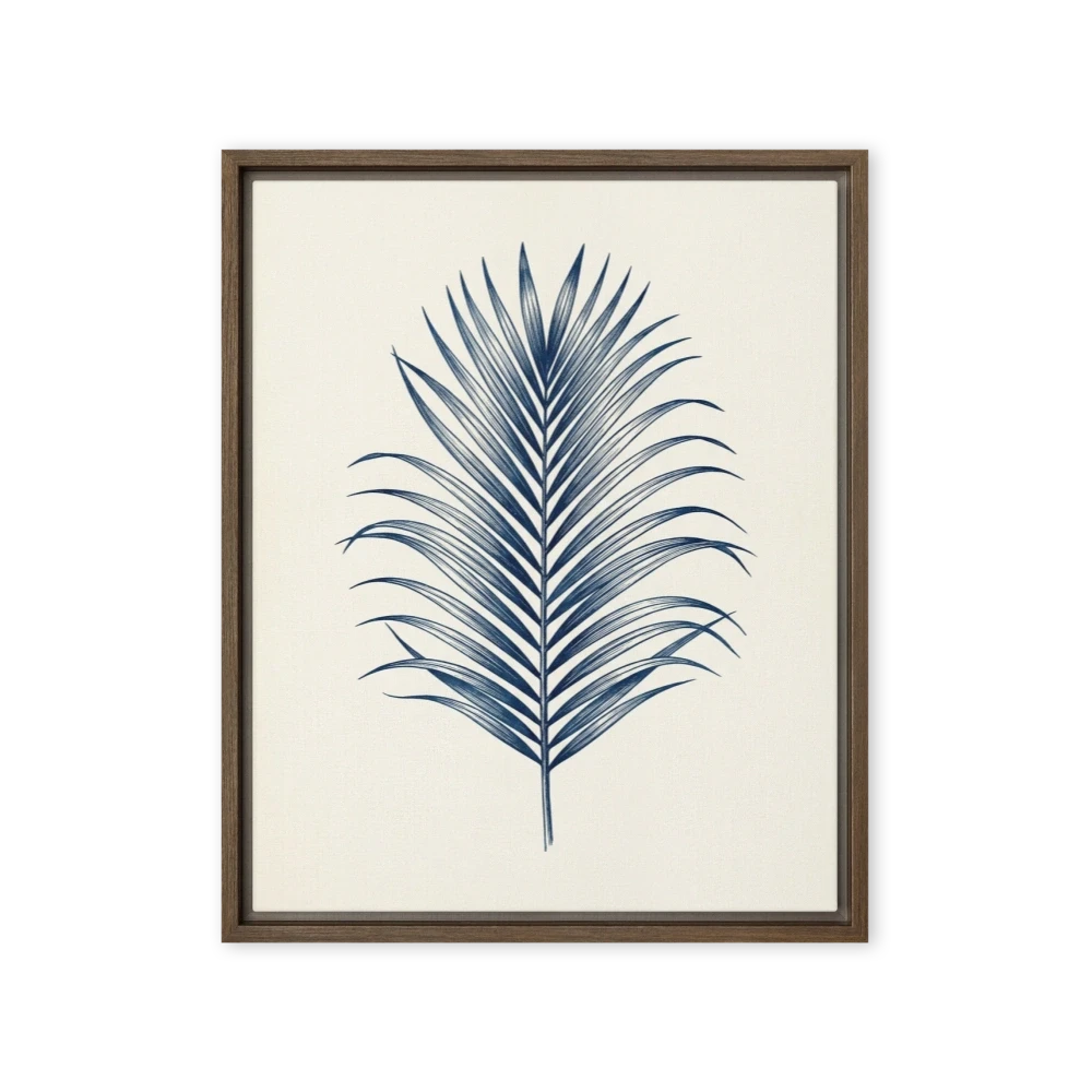 Indigo Frond | Art Print