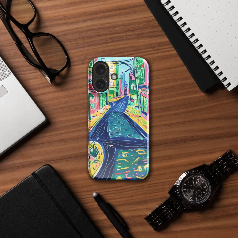 Fauvist City Alley 
 Samsung Galaxy S21 Ultra | Snap Case