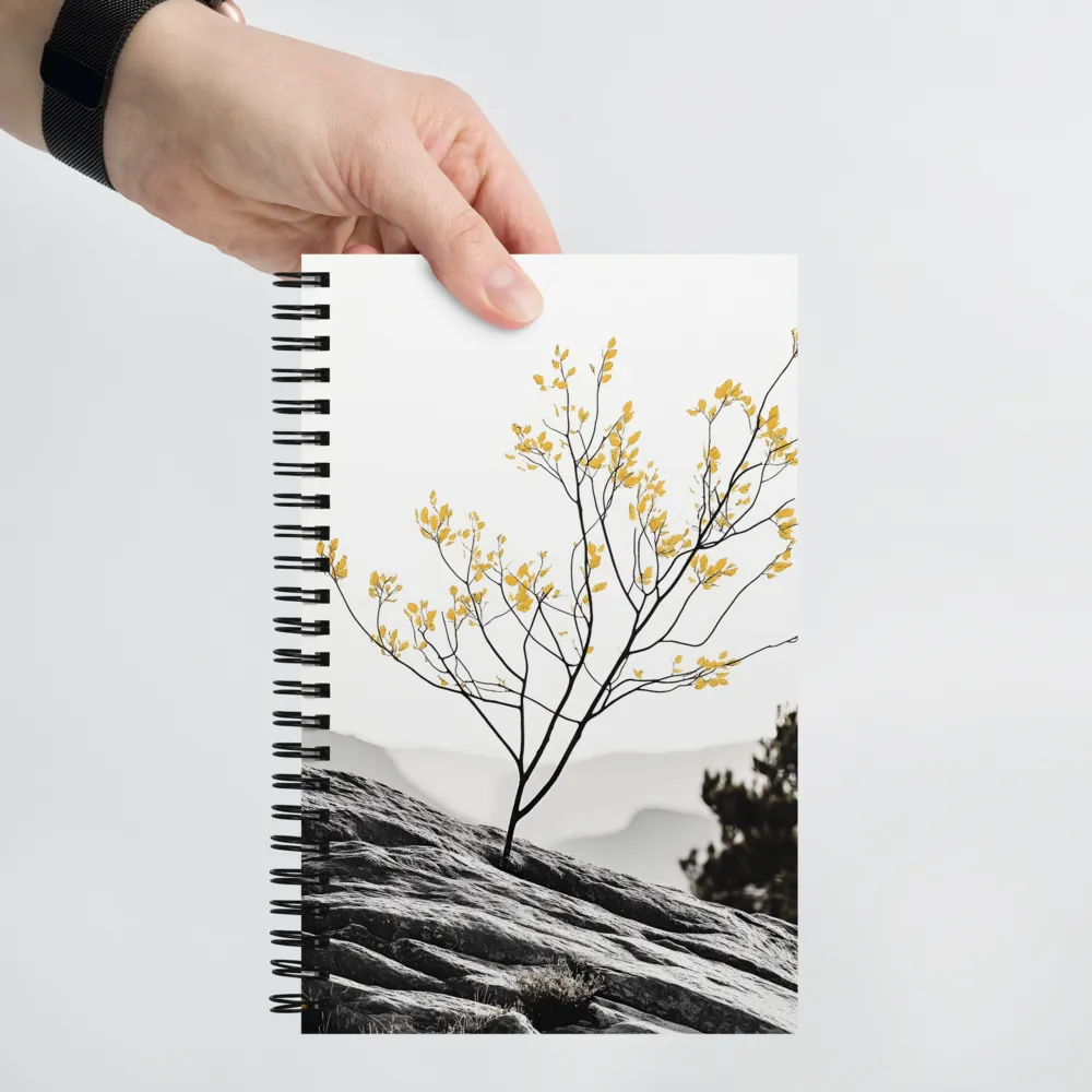 Golden Resilience 
 Spiral Notebook | 140 pages