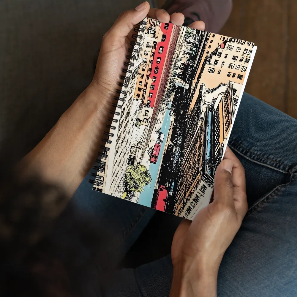 Urban Canyon Perspective 
 Spiral Notebook | 140 pages
