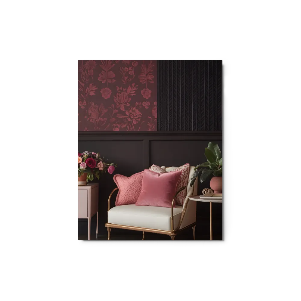 Cozy Floral Retreat 
 Canvas | 30″x 30″