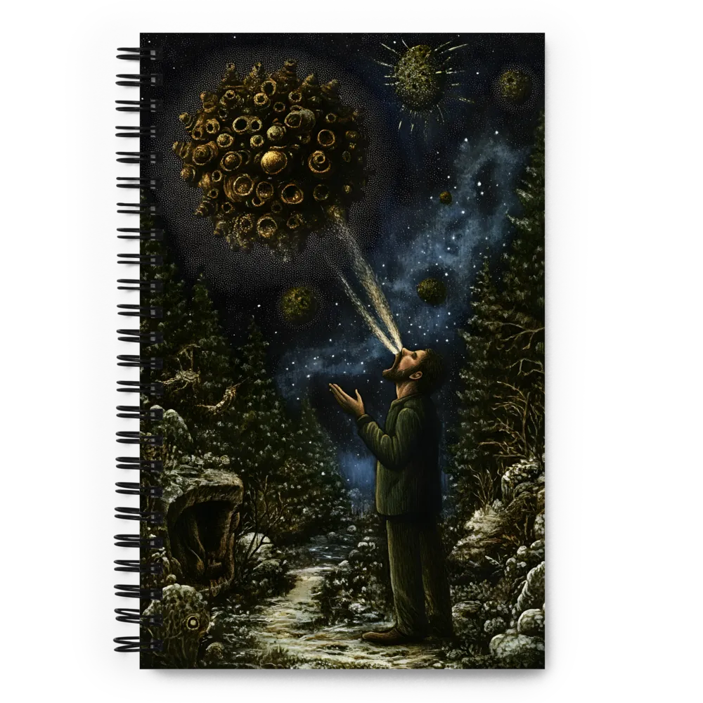 Cosmic Orb Communion 
 Spiral Notebook | 140 pages