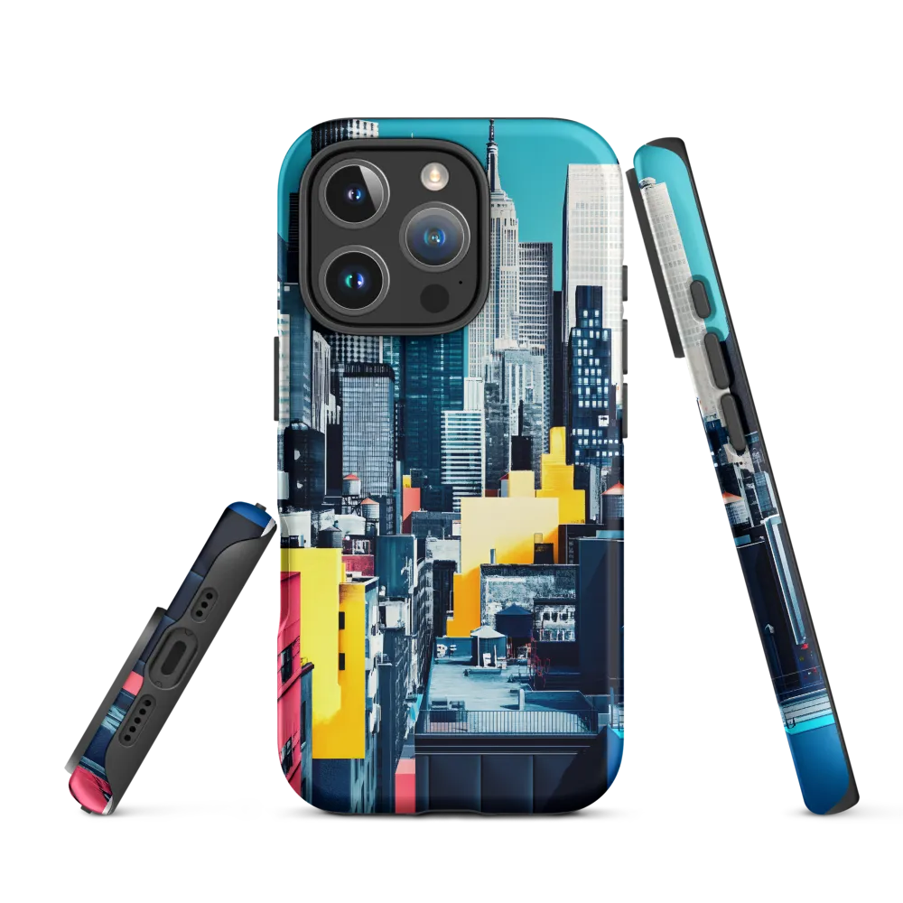 Color Block New York Skyline