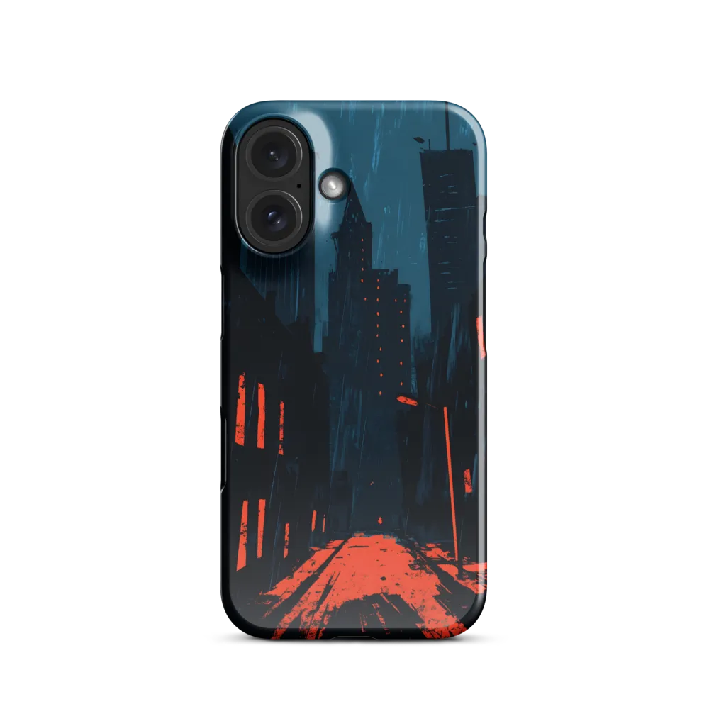 Neo-Noir Rain 
 iPhone 15 Plus | MagSafe® Tough Case