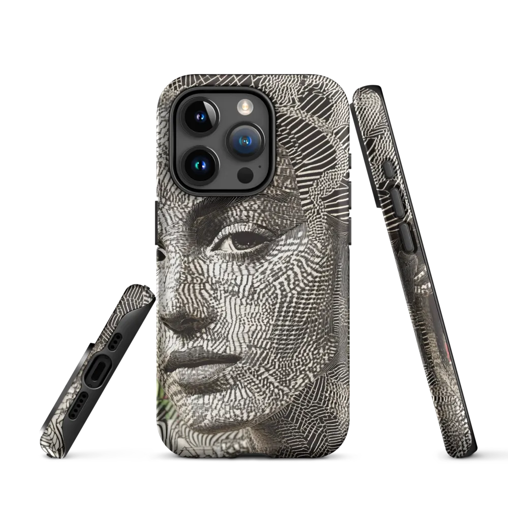 Abstract Portrait of a Woman | Phone Case