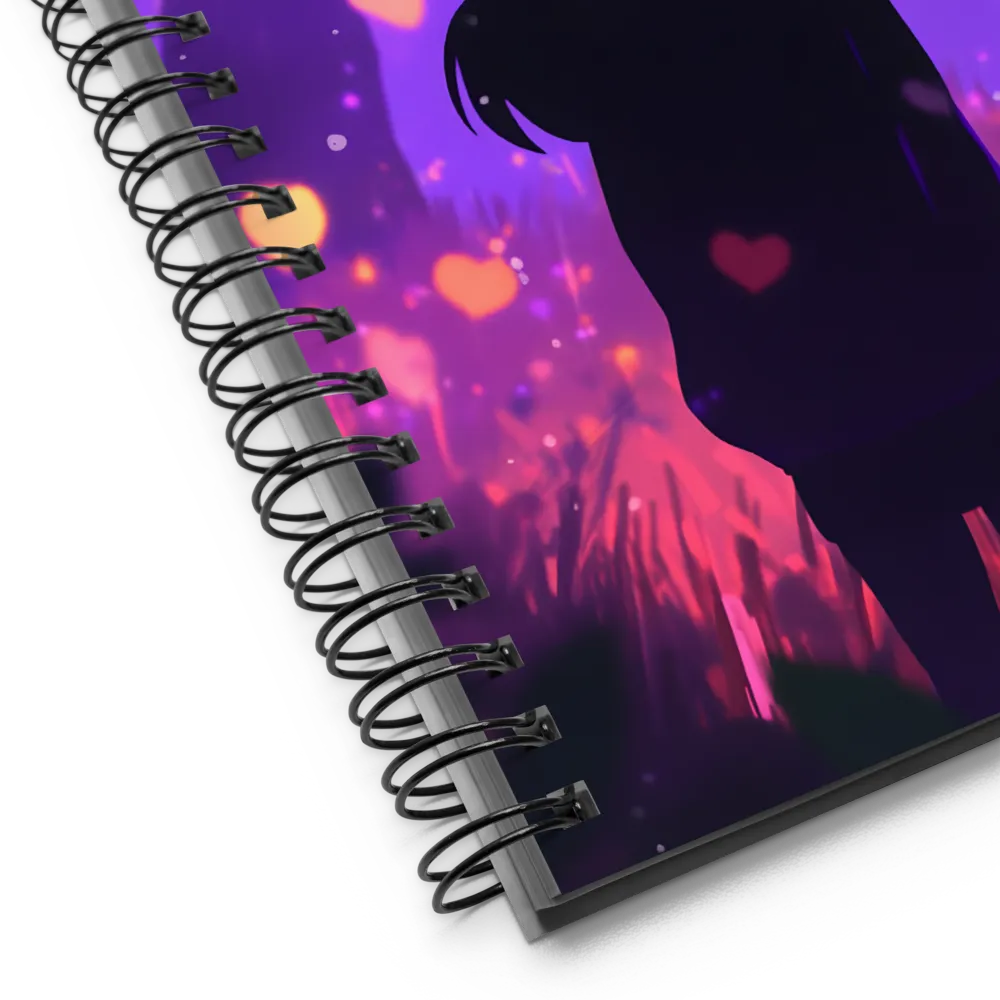 Whispers of the Heart Rain 
 Spiral Notebook | 140 pages