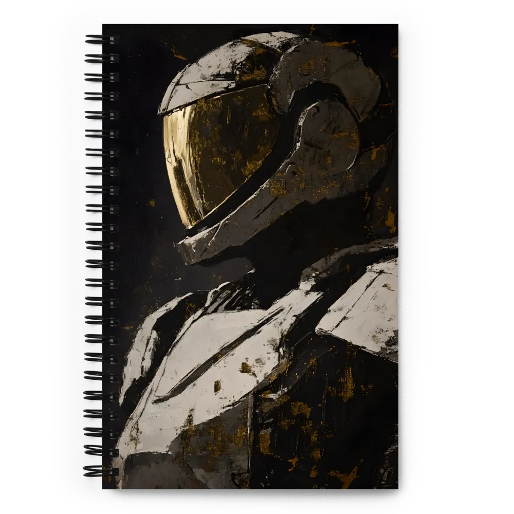 Golden Visor Sentinel 
 Spiral Notebook | 140 pages