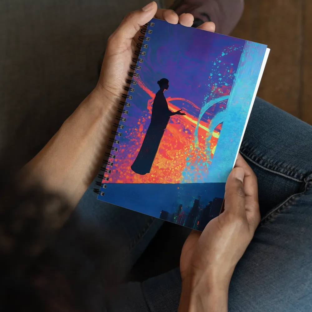 Cosmic Threshold 
 Spiral Notebook | 140 pages