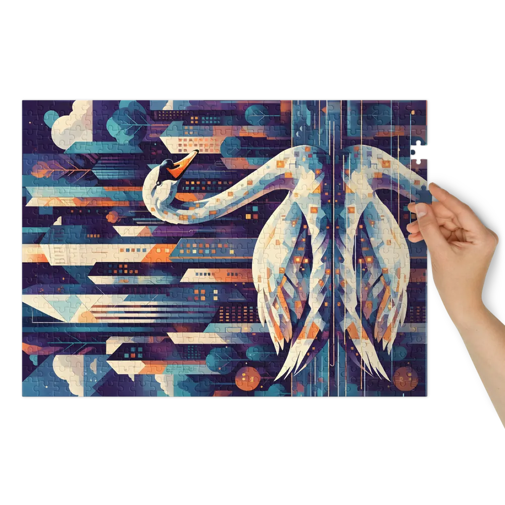 Urban Swan | Jigsaw Puzzles