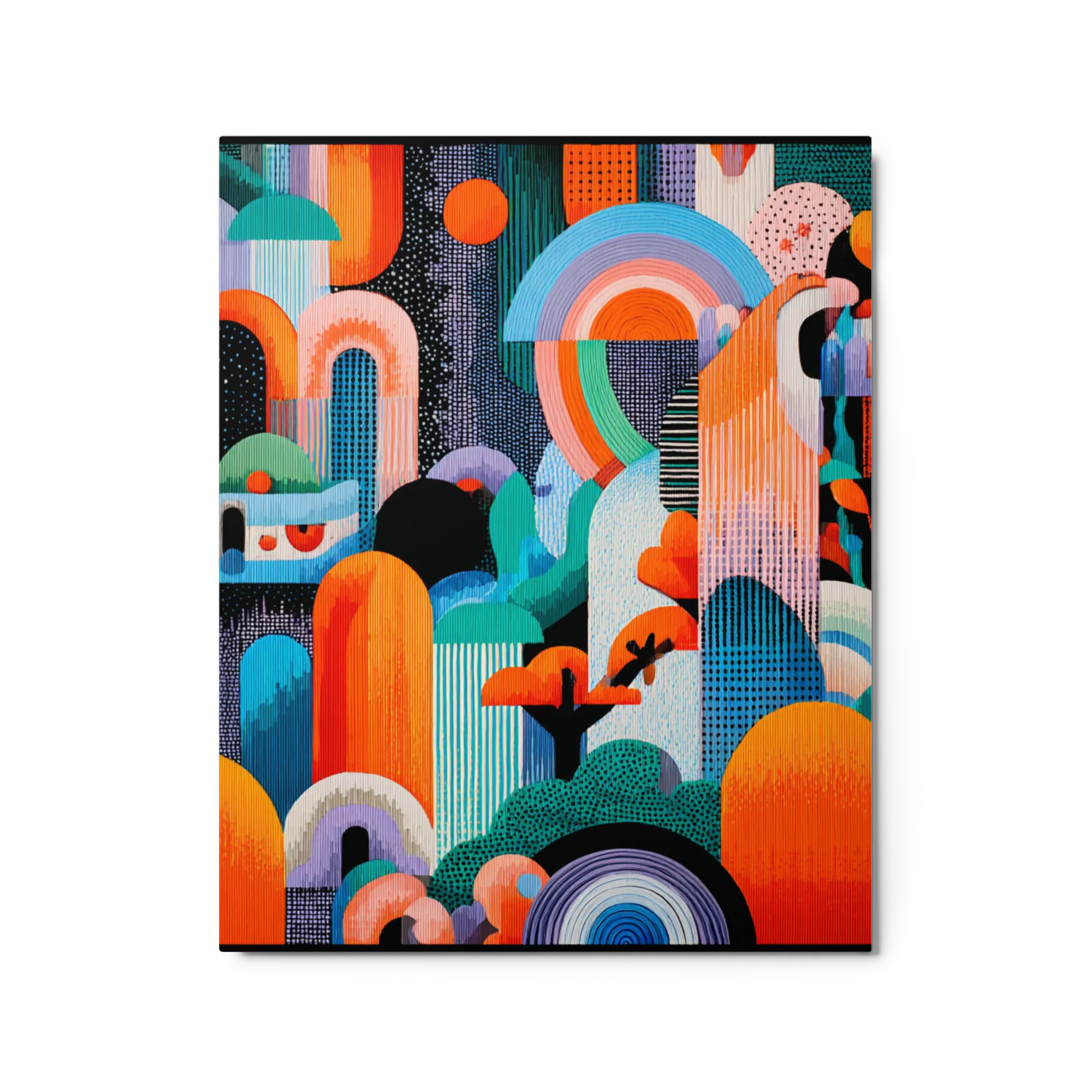 Geometric Abstraction: Urban Serenity | Art Print