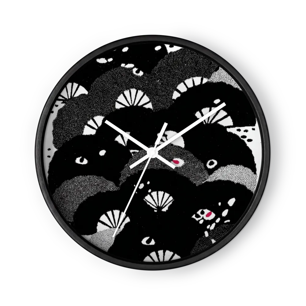 Traditional Japanese Fans | Wall Clock