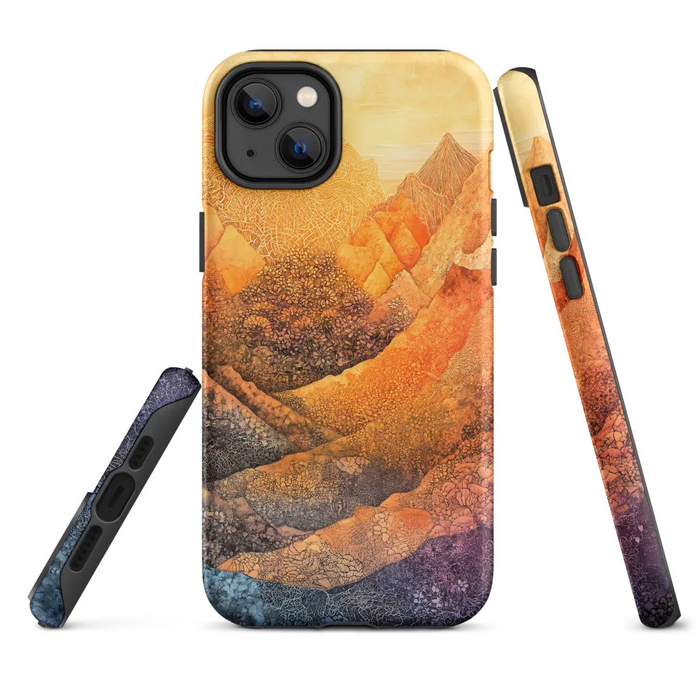 Mosaic Mountains | Phone Case