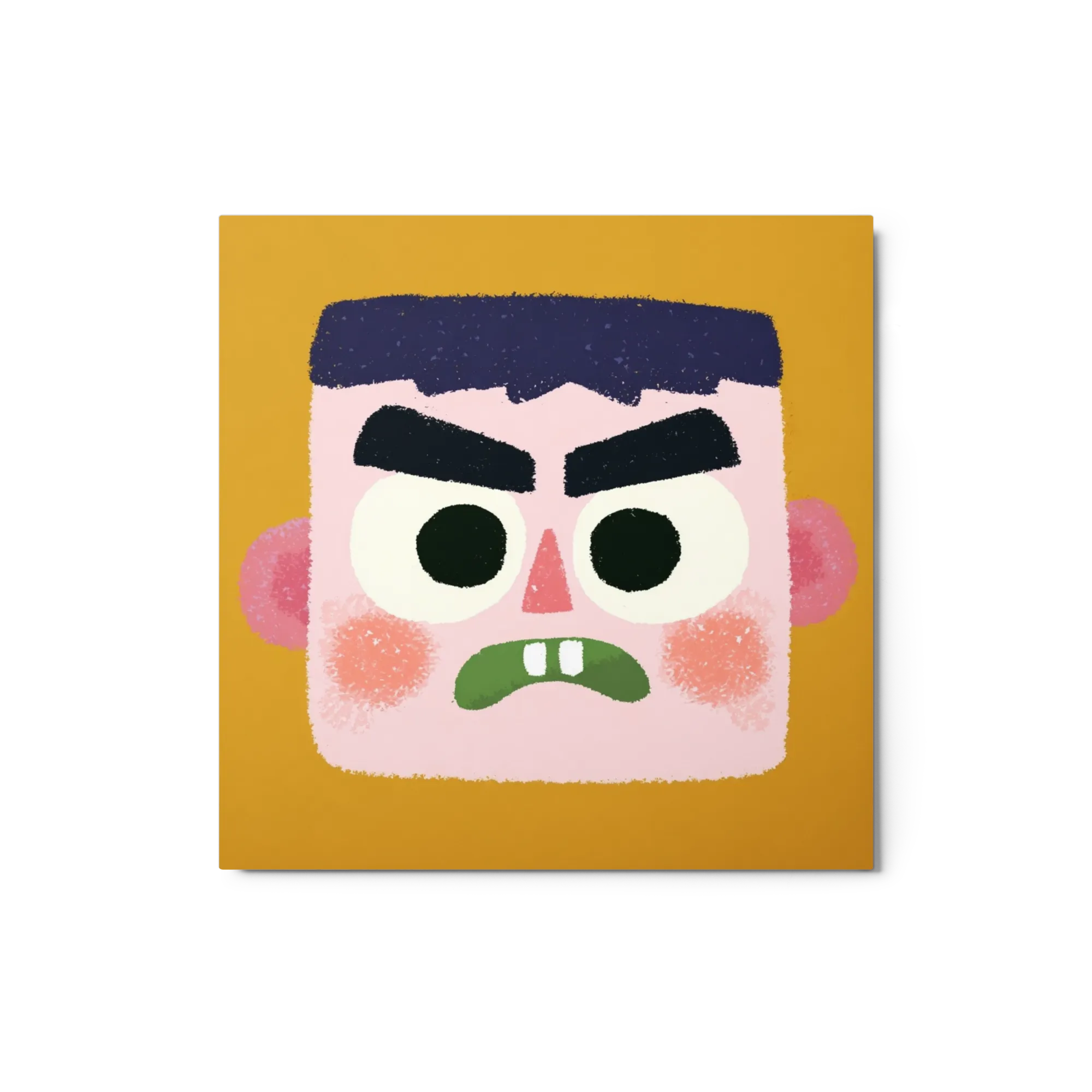 Grumpy Boy Portrait