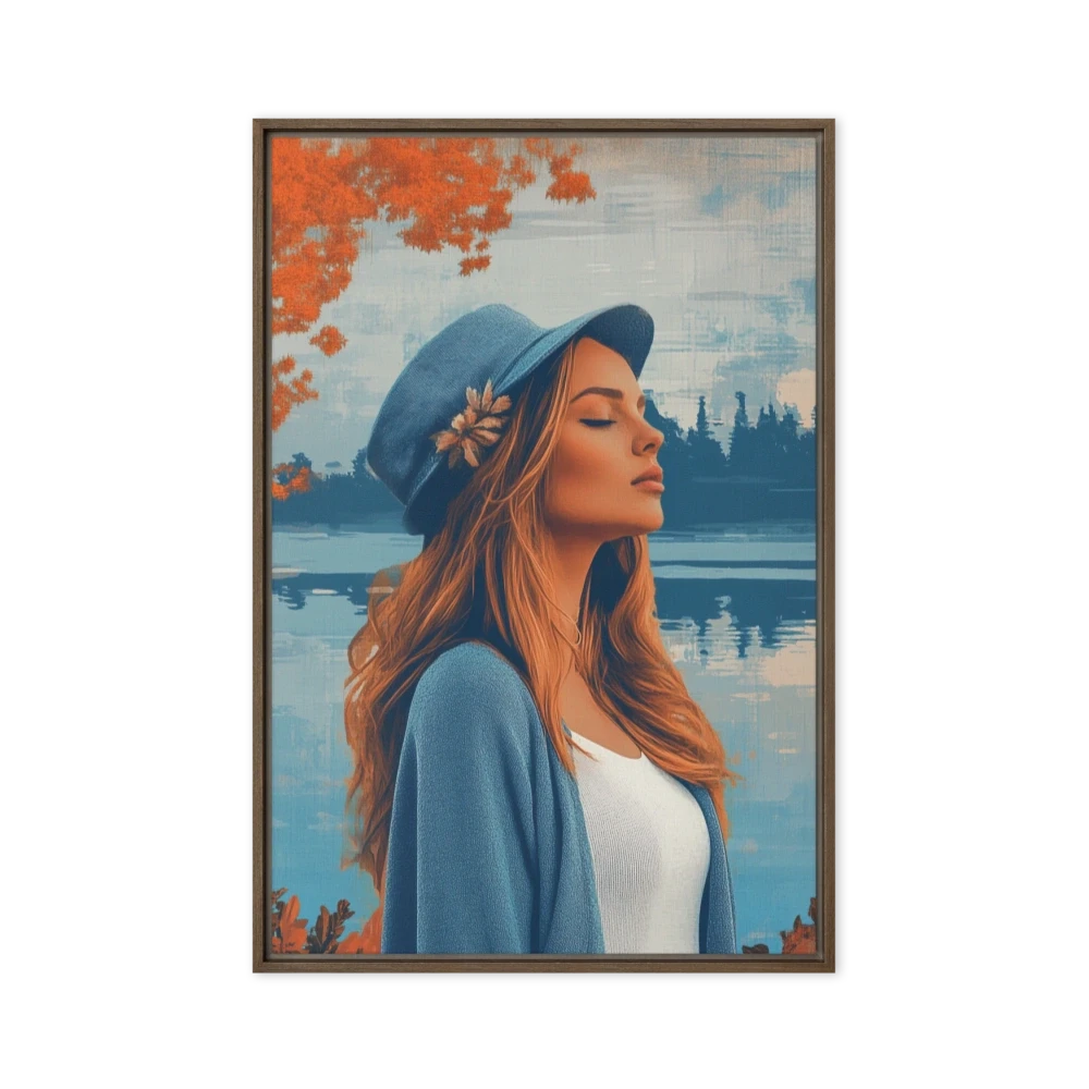 Modern Impressionistic Portrait of a Woman