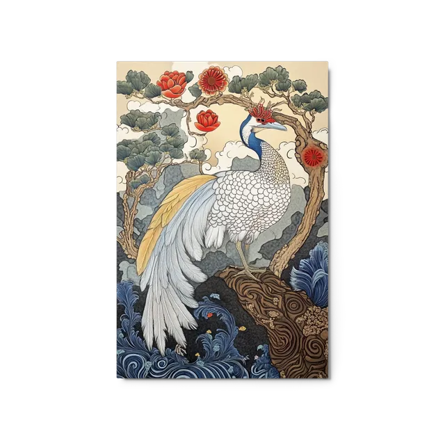 Elegance of the Crane | Art Print