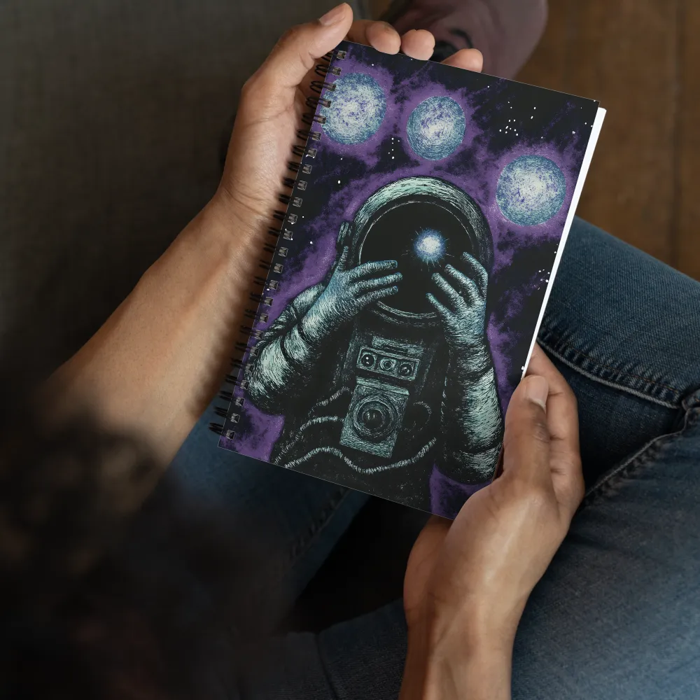Cosmic Contemplation 
 Spiral Notebook | 140 pages