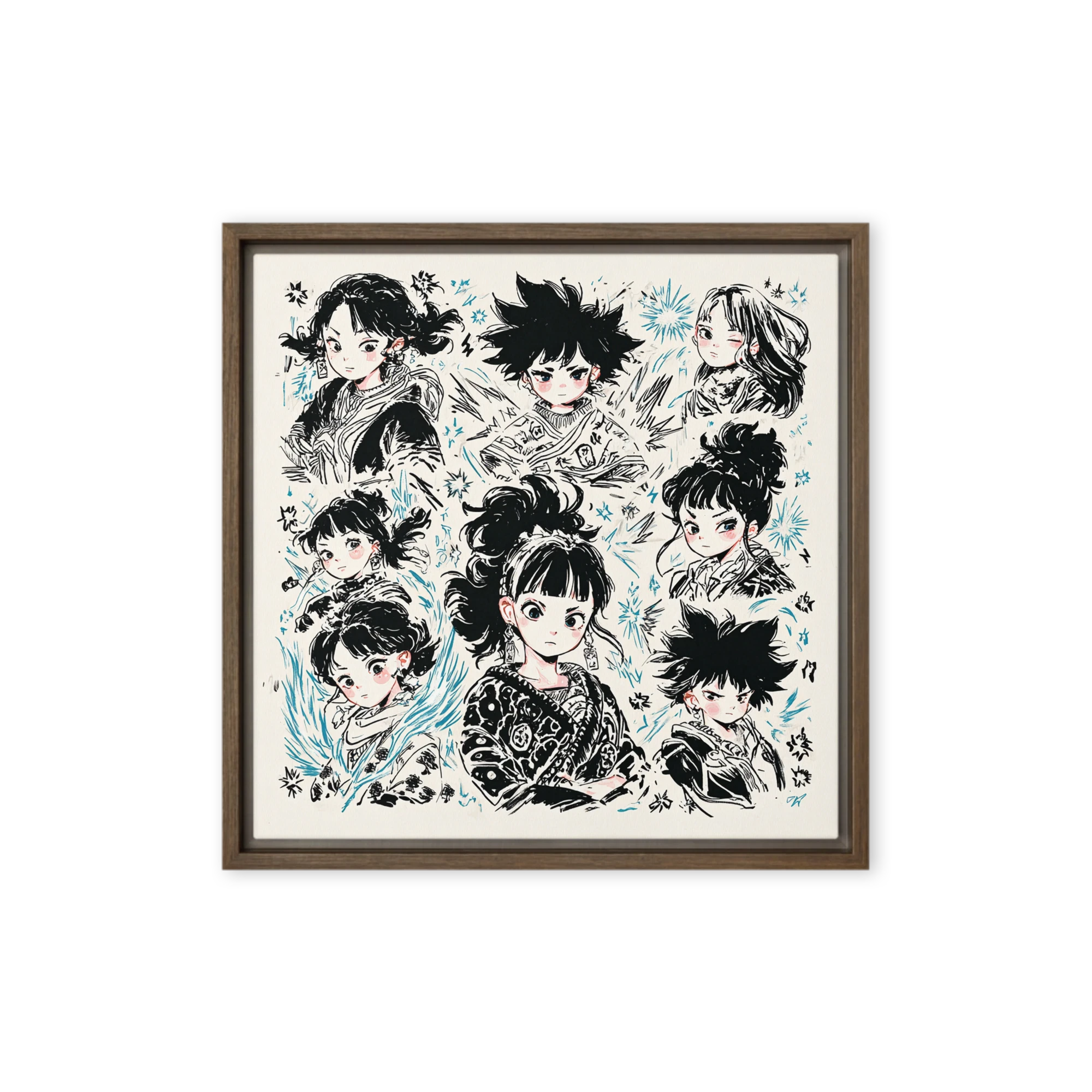 Stylized Anime Portraits