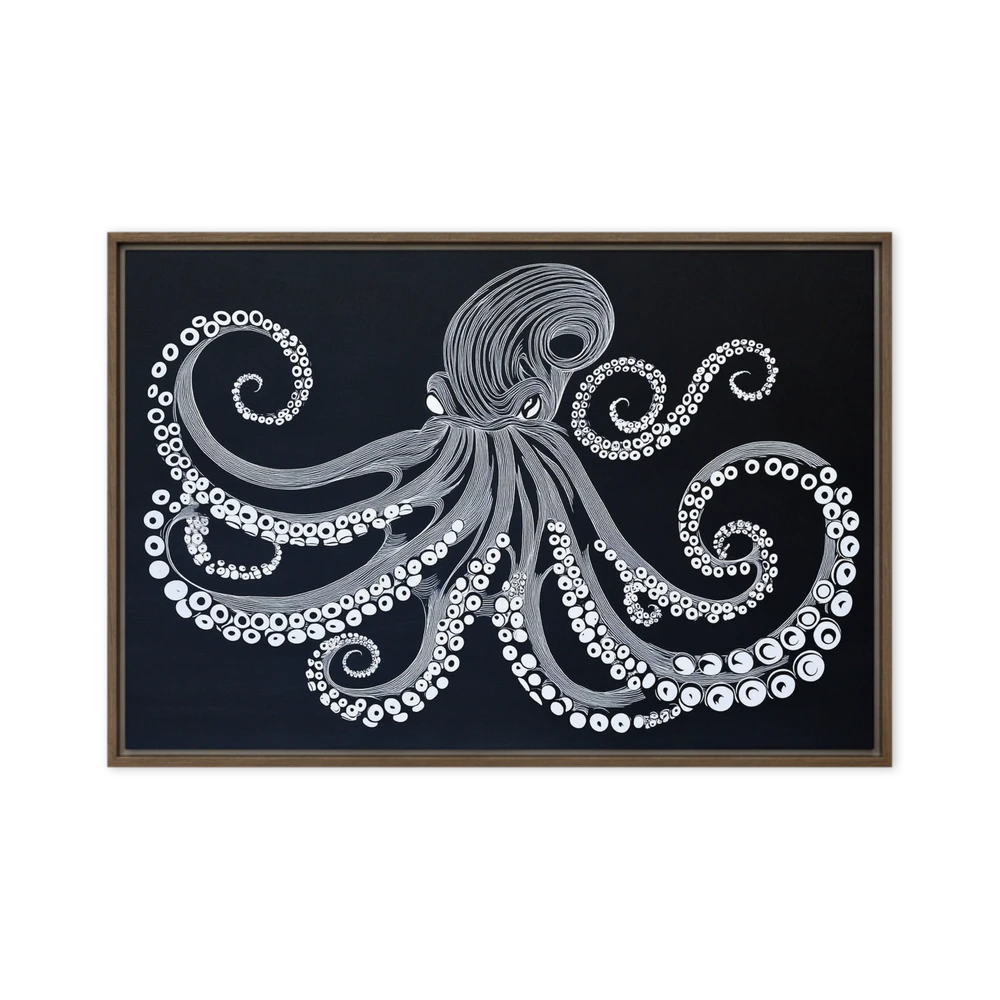 Shadow Octopus | Art Print