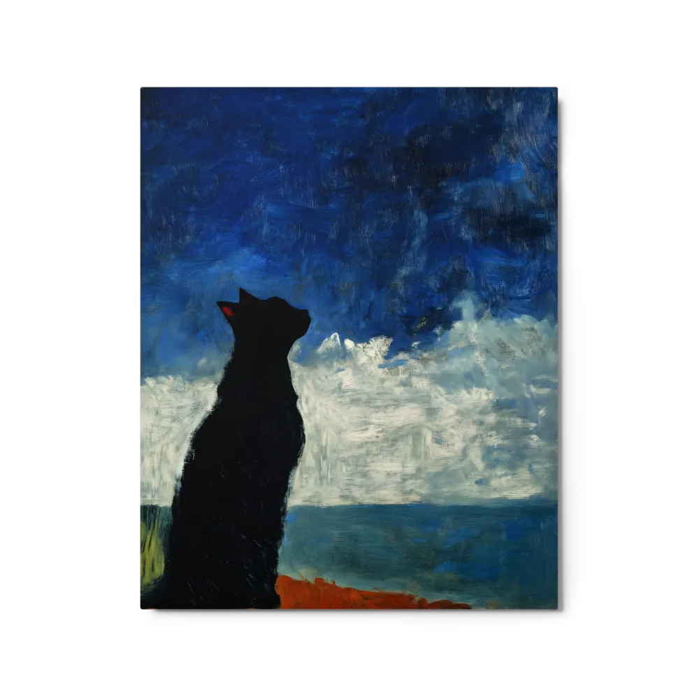 Cat Silhouette Landscape 
 Canvas | 30″x 30″