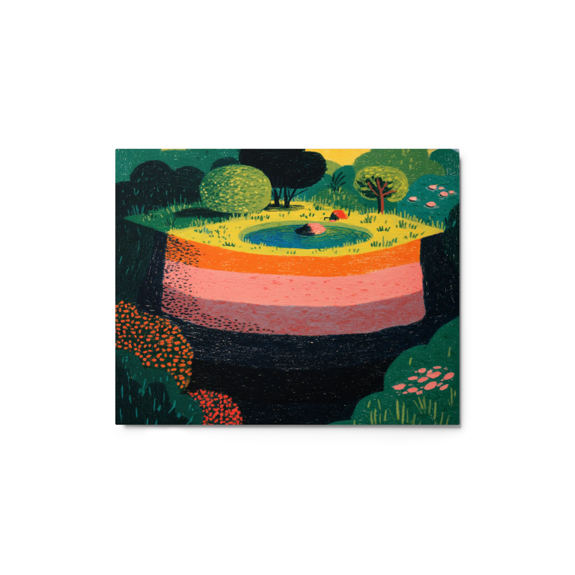 Whimsical Earth Layers